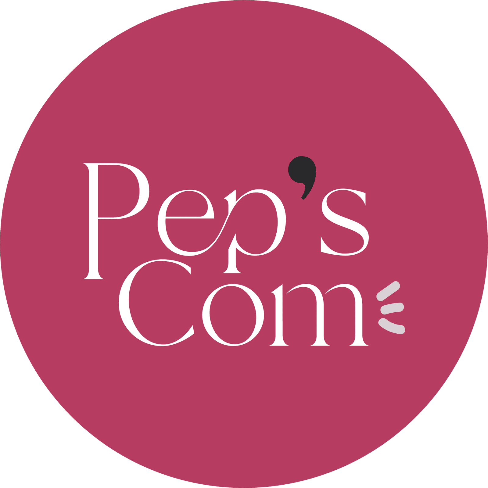 Logo Pep's com fond transparent
